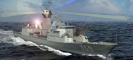 Eπικεφαλής υπερσύγχρονου πολεμικού του αυστραλιανού Ναυτικού