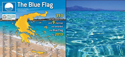 Δεύτερη στον κόσμο σε γαλάζιες σημαίες η Ελλάδα