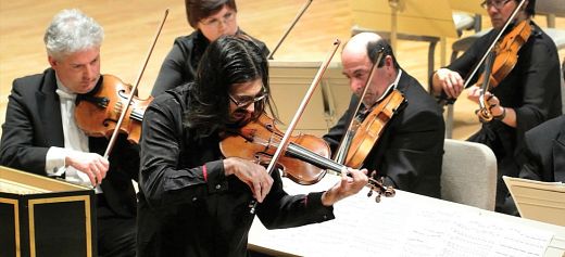 Nominated for Grammy the Greek violinist Leonidas Kavakos