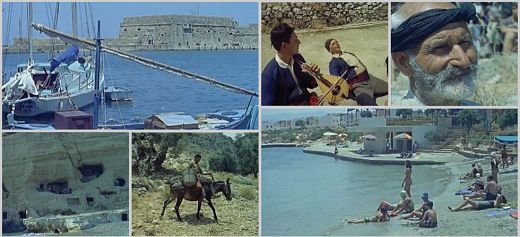 Rare video footage of 1964’s Crete