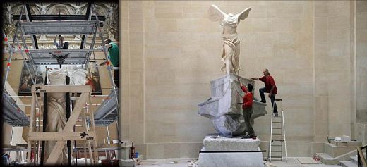 The restored Winged Victory of Samothrace returns to Louvre