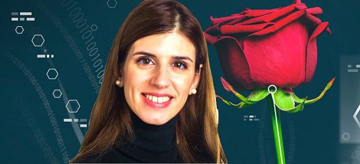 Greek researcher creates electronic roses