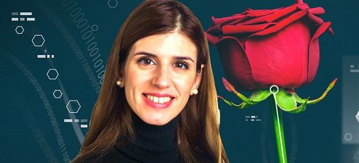 Greek researcher creates electronic roses