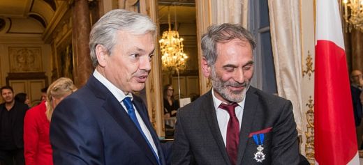 The ambassador of Greek cuisine in Brussels awarded