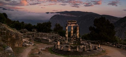 The landscape of Delphi among the best photos of 2016
