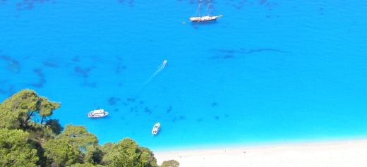 Greek beach has the bluest water in the world