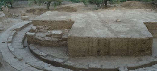 The ancient theater of Thouria revealed