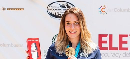 Anna Korakaki wons another gold medal