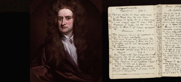 Isaac Newton’s transcripts in Greek