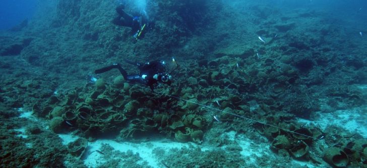 22 ancient shipwrecks discovered near Greek island