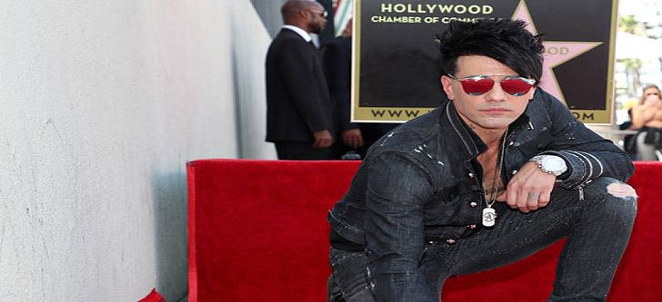 Criss Angel receives star on Walk of Fame