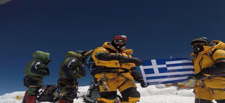 Ο πρώτος Έλληνας που κατέκτησε τρία βουνά του ορειβατικού «Γκραντ Σλαμ»