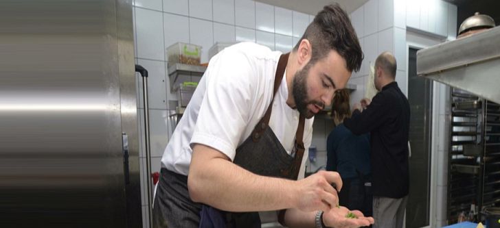 The youngest Michelin chef in London
