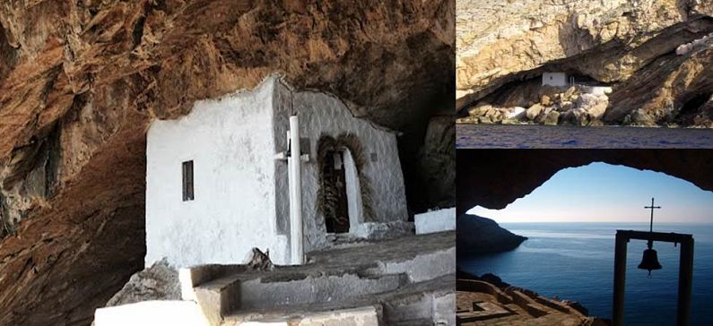 Two greek cave churches in the Top 20 of the world