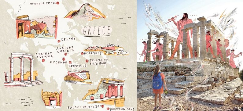 WSJ: A Percy Jackson inspired family trip to Greece