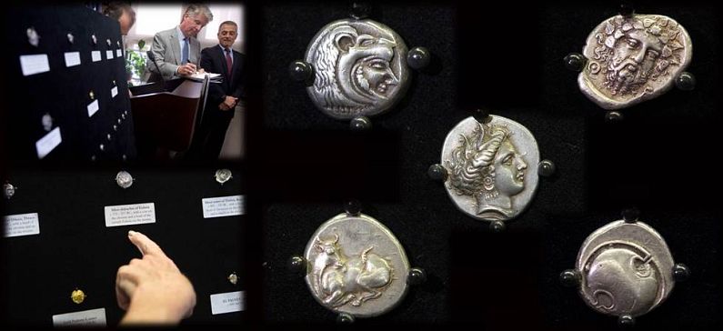 ΗΠΑ: Αρχαία νομίσματα επεστράφησαν στην Ελλάδα