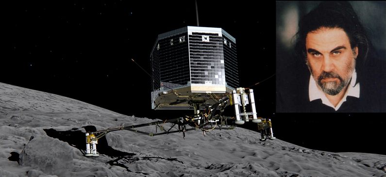 Vangelis has composed a music trio specially for Rosetta mission