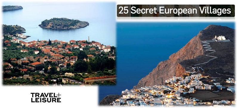 Φολέγανδρος και Καρδαμύλη στα 25 κορυφαία μυστικά χωριά της Ευρώπης