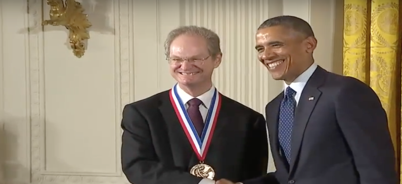 President Barack Obama awards the Greek father of nanoscience