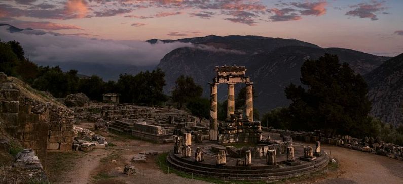 The landscape of Delphi among the best photos of 2016