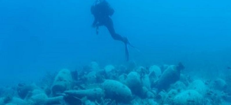 Significant finds from underwater excavation