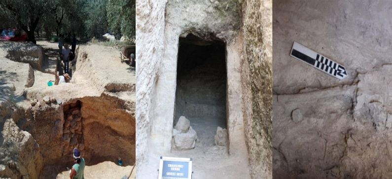 Νέα ταφικά μνημεία στο μυκηναϊκό νεκροταφείο των Αηδονιών