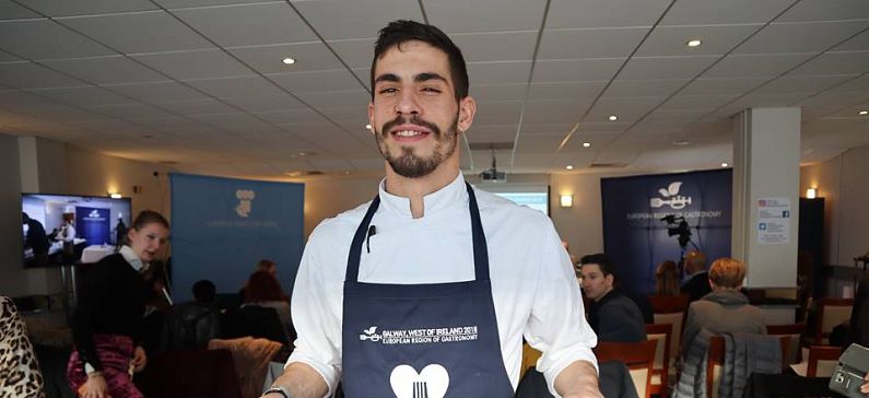 In third place in the European Young Chef 2018