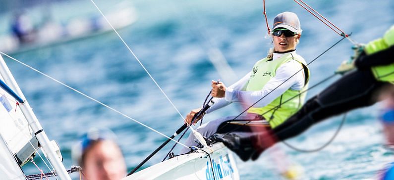 The sailor who won first place in the World Cup Series USA Miami
