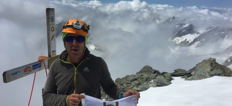 The Greek climber who aims to conquer once again the highest peaks of the world