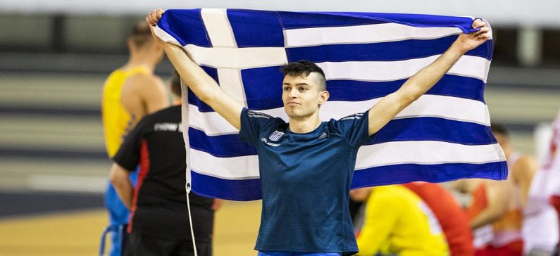 Χρυσό ο Τέντογλου, 4 μετάλλια η Ελλάδα στο Ευρωπαϊκό Πρωτάθλημα Κλειστού Στίβου
