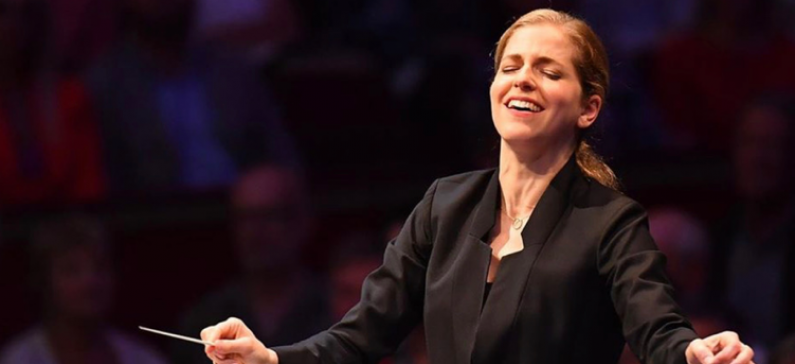 The first female conductor  who “wins” Europe