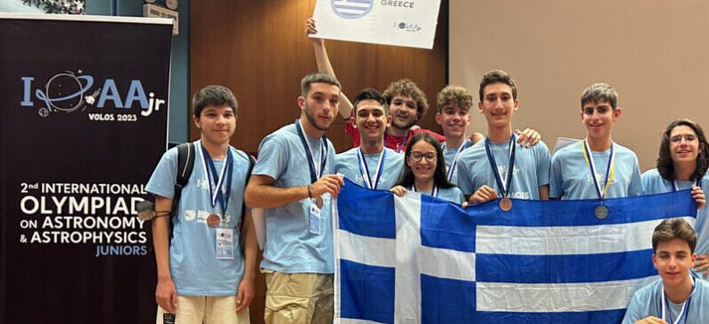 Greek children swept the medals at the 2nd Astronomy – Astrophysics Olympiad