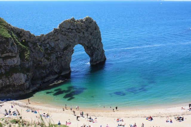 Durdle Door Beach, Dorset, England